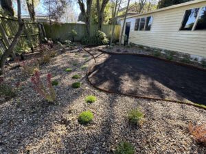 Christchurch backyard landscaping with eco-friendly materials and native plants